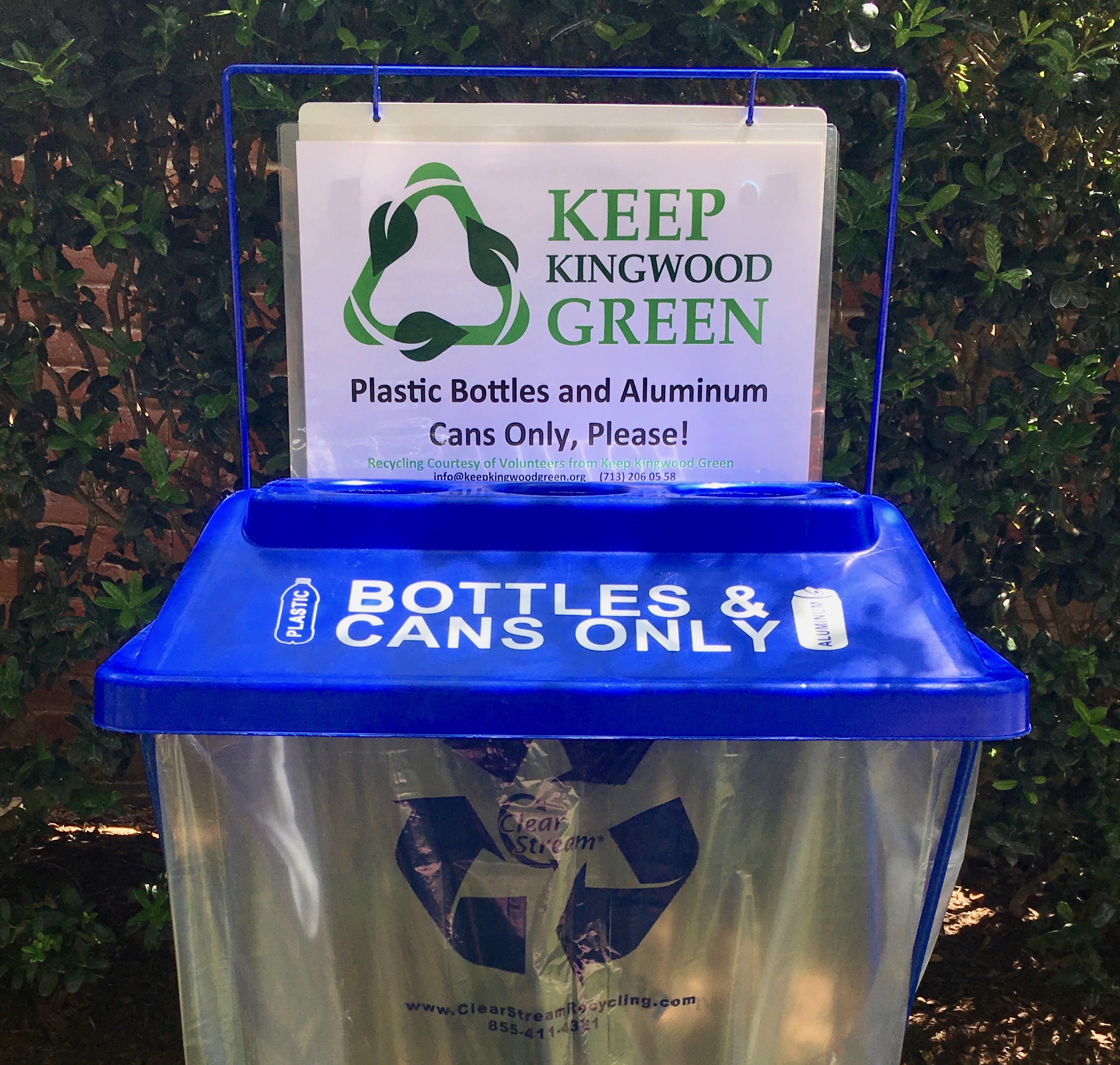 KKG Recycling Bins for your Event